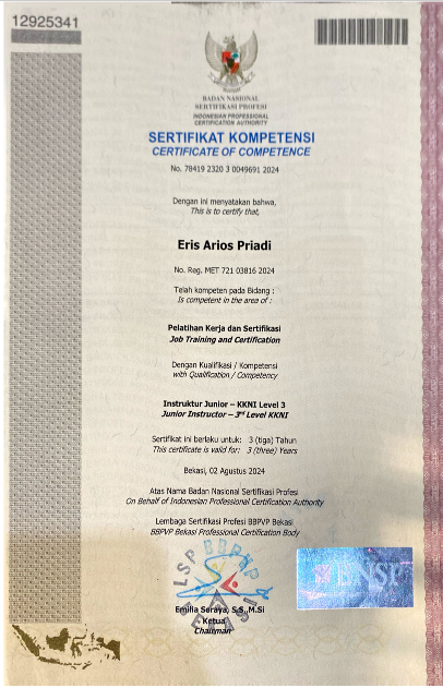 BNSP Instructor