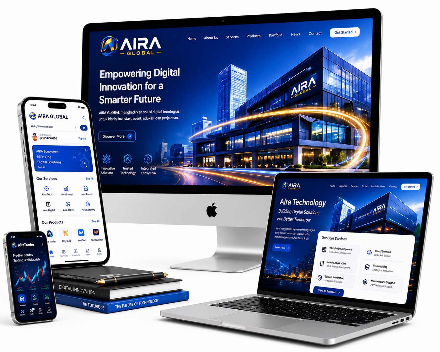 Portfolio Proyek Digital AIRA GLOBAL