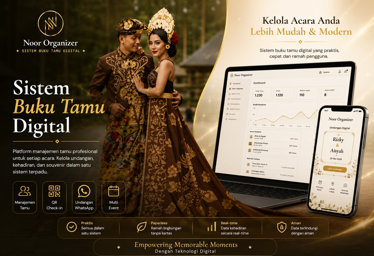 Buku Tamu Digital – QR Check-in